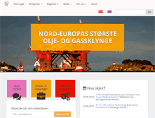 Tablet Screenshot of greaterstavanger.com